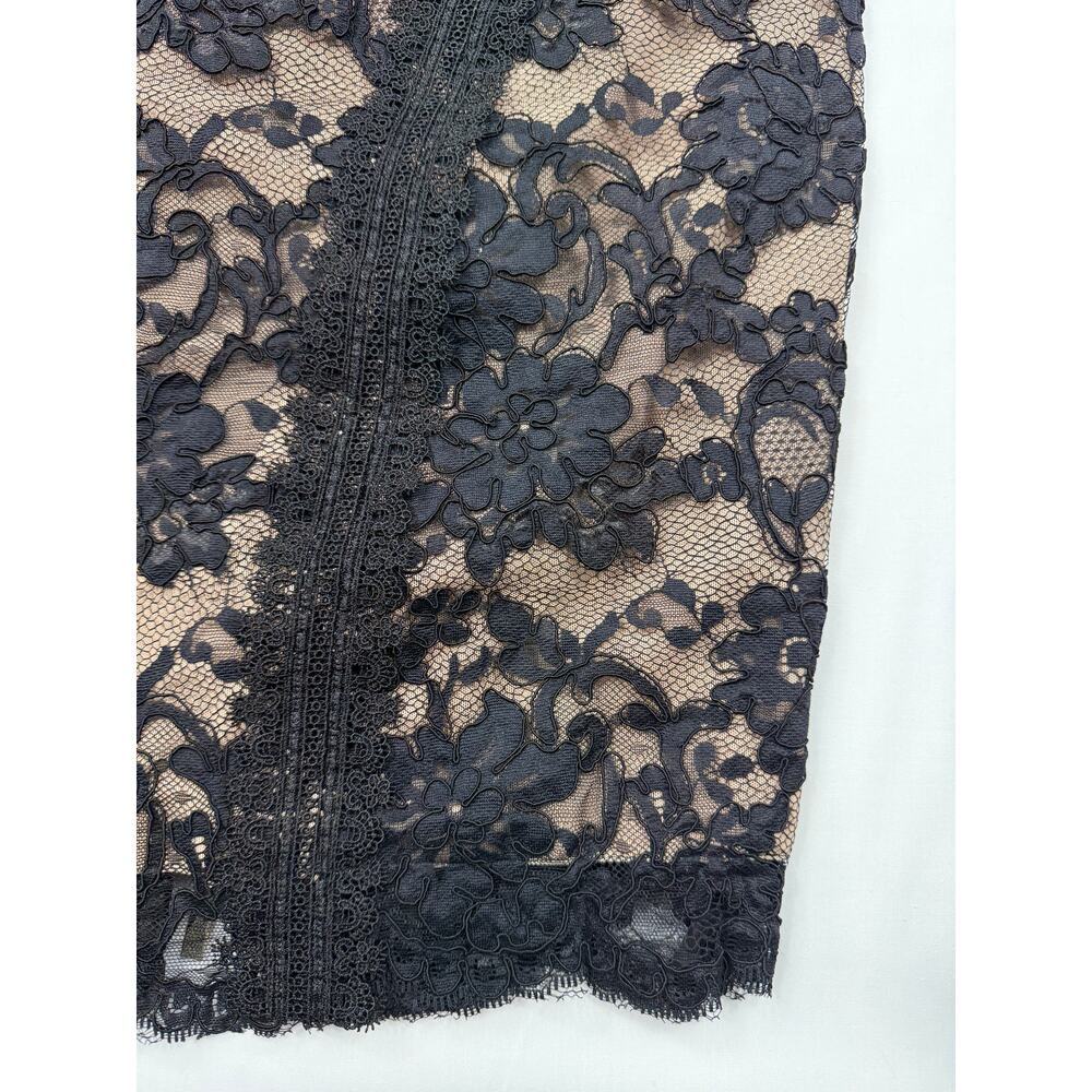 Bronx & Banco Madeleine Noir black lace embroidered midi dress NWOT Sz 6 - Picture 5 of 14